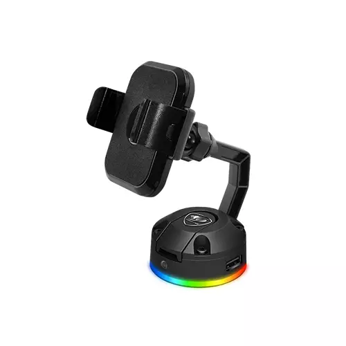 Cougar BUNKER M RGB Wireless Mobile Charging Stand with USB Hub-gallery-1