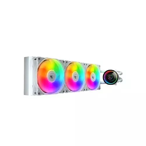 Cougar POSEIDON ELITE 360mm ARGB High Performance AIO Liquid Cooler (white)-gallery-1