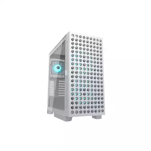 Cougar AIRFACE ECO RGB Micro ATX Mid Tower Gaming Case White