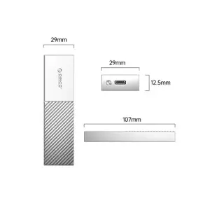 ORICO M206C3-G2 USB3.1 Gen2 Type-C M.2 NVMe SSD Enclosure-gallery-1