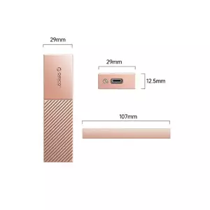 ORICO M206C3-G2 4TB USB3.1 Gen2 Type-C M.2 NVMe SSD Enclosure - Rose Gold-gallery-1