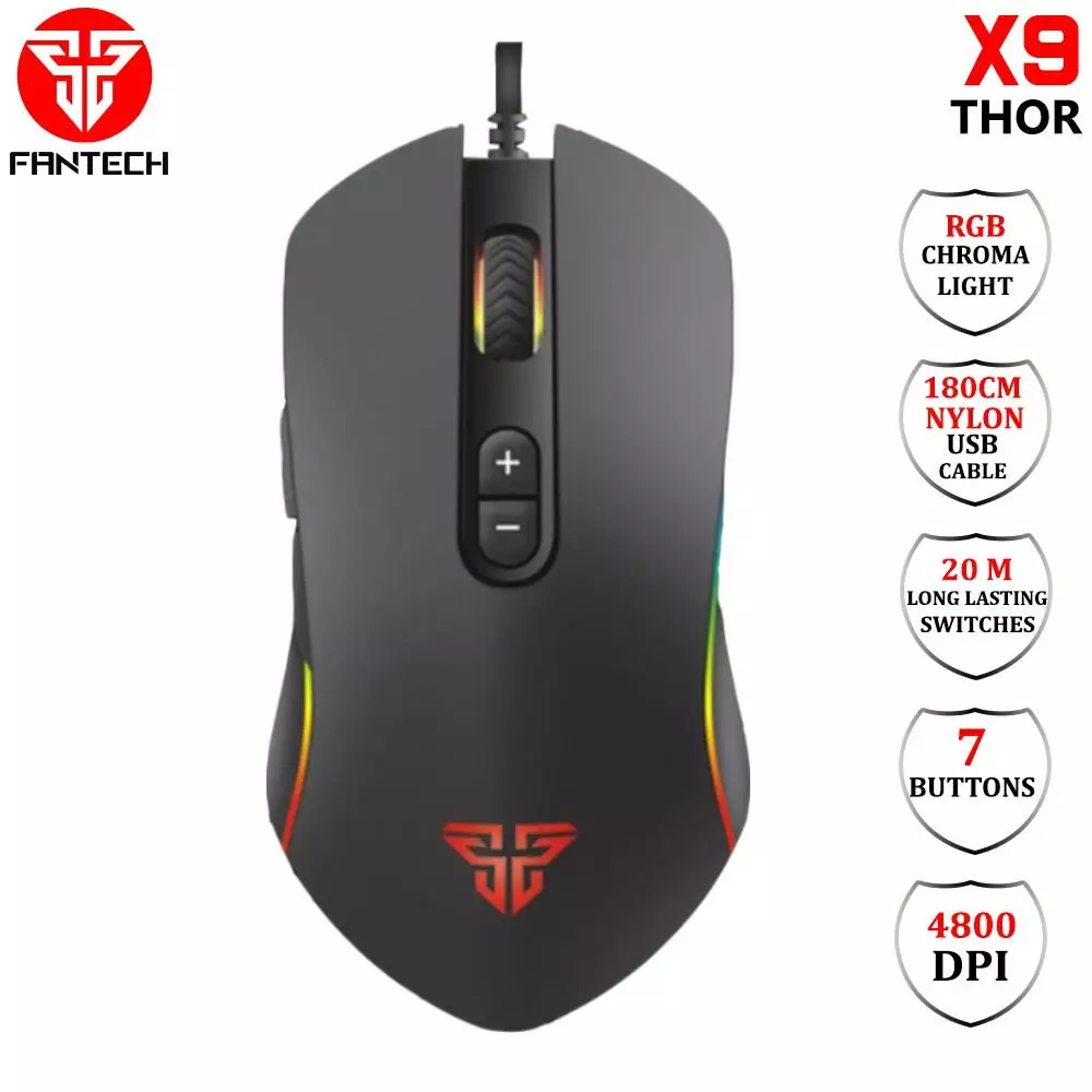 FANTECH X9 THOR USB GAMING MOUSE-gallery-1