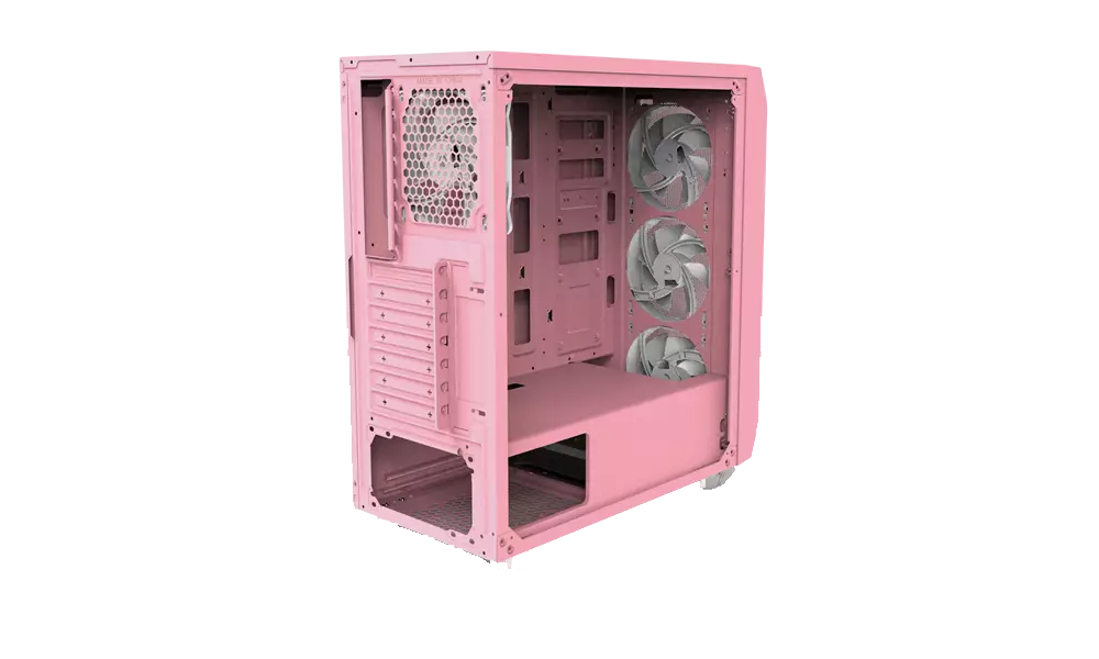 FANTECH AERO CG80 MID TOWER PINK ATX GAMING CASING-gallery-2