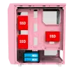 FANTECH AERO CG80 MID TOWER PINK ATX GAMING CASING-gallery-3