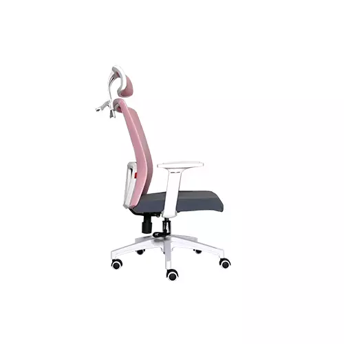 FANTECH OCA258 SAKURA BREATHABLE OFFICE CHAIR (PINK)-gallery-1