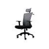 FANTECH OCA258 BREATHABLE OFFICE CHAIR ( GREY)-gallery-1