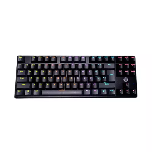 FANTECH ATOM TKL MK876 RGB MECHANICAL KEYBOARD (BLUE SWITCH)-gallery-1