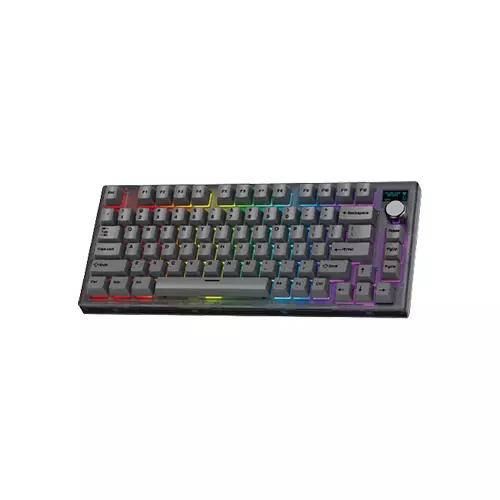 FANTECH MAXFIT81 MK910 WIRELESS BLUETOOTH GAMING MECHANICAL KEYBOARD BLACK-gallery-1