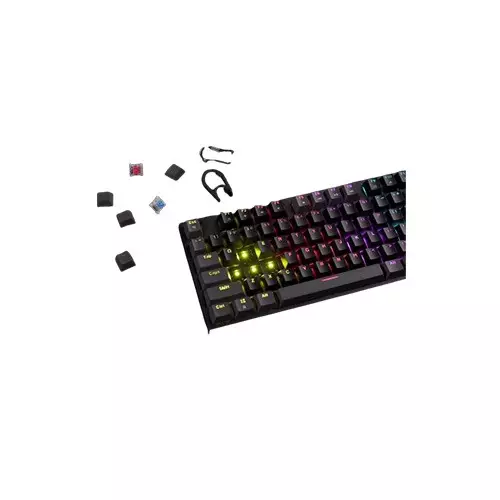 Fantech Atom87 MK876V2 RGB wired Mechanical Keyboard (Black)-gallery-3