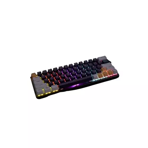 Fantech Atom63 MK874V2 Mechanical Wired Gaming Keyboard (Sky Blue) /navy-gallery-1