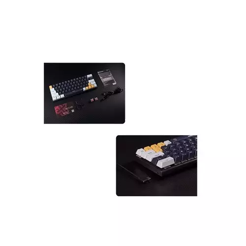 Fantech Atom63 MK874V2 Mechanical Wired Gaming Keyboard (Sky Blue) /navy-gallery-5