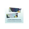 Fantech Atom63 MK874V2 Mechanical Wired Gaming Keyboard (Sky Blue) /navy-gallery-4