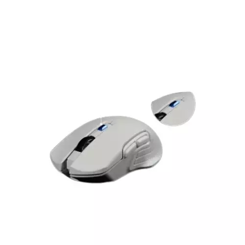 Fantech WG12RS RAIGOR III 2000dpi Macro Button Wireless Gaming Mouse (White)-gallery-2