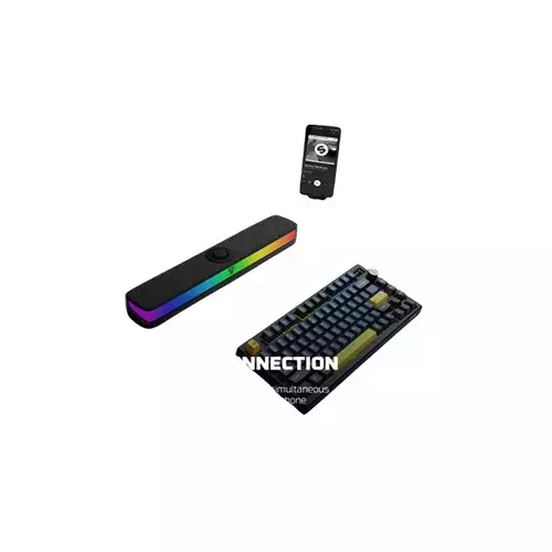 Fantech BS151 GROOVE BAR PRO RGB Dual Mode Gaming Speaker (Black)-gallery-1