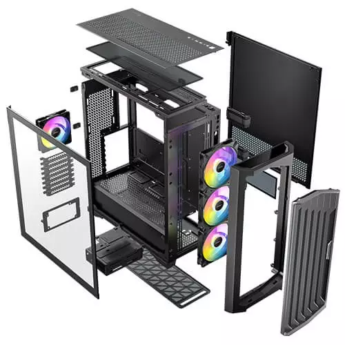 Antec Performance 1 FT ARGB Full Tower E-ATX Gaming Casing-gallery-2