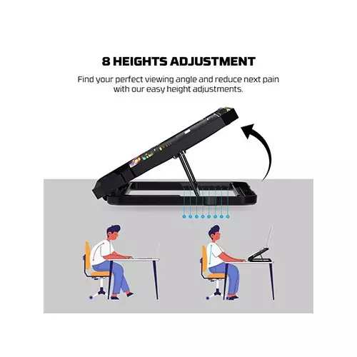 Fantech NC21 17 Inch Laptop Cooler with phone holder-gallery-2