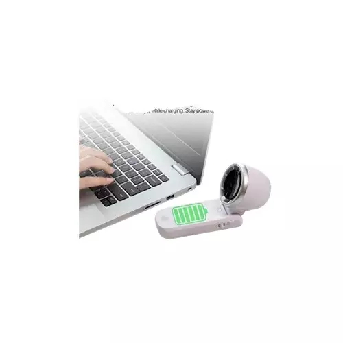 Fantech PAC3 Portable LCD Display White Charger Fan-gallery-1