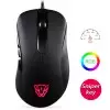 MotoSpeed V100 Dual Sensor 6200DPI RGB Optical Gaming Mouse-gallery-1
