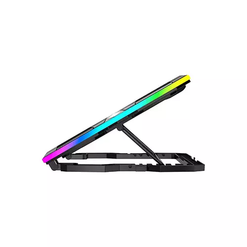 Havit Gamenote F2068 RGB 6 Fan Laptop Cooler with Mobile Holder-gallery-3