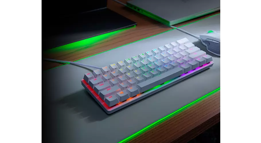 Razer Huntsman Mini Optical Gaming Keyboard (Clicky Purple Switch)-gallery-2