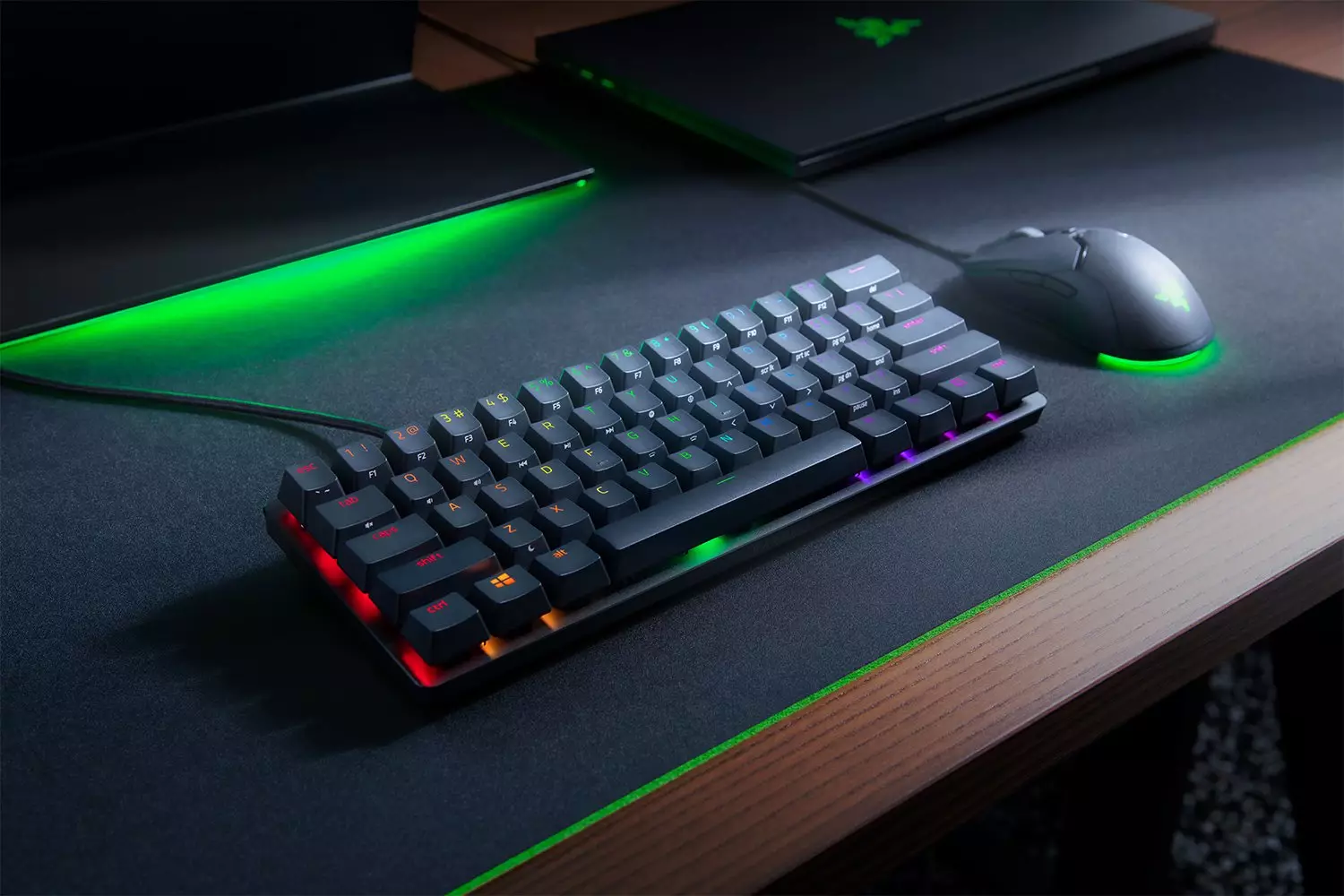 Razer Huntsman Mini Optical Gaming Keyboard (Clicky Purple Switch)-gallery-5