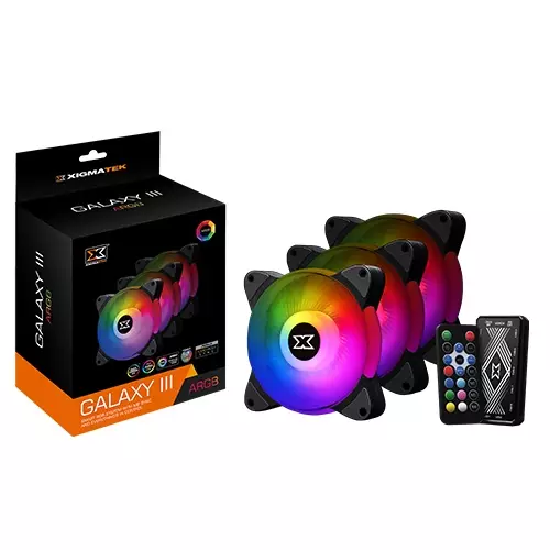 Xigmatek Galaxy III Essential 3 IN 1 PACK CASE COOLING FAN-gallery-1