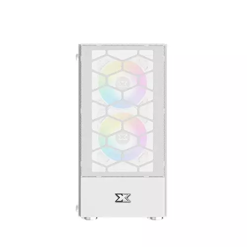 XIGMATEK OREO ARCTIC TEMPERED GLASS MINI TOWER CASE-gallery-1