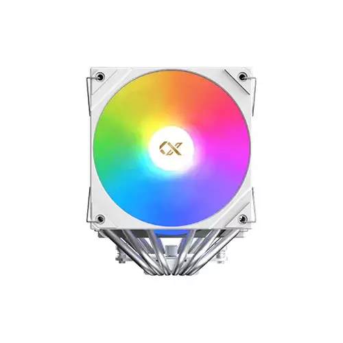 Xigmatek AK6 Dual Digital Arctic CPU Air Cooler (White)-gallery-1