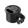 ORICO DESK-2U1C Desktop Power Grommet USB 3.0 HUB-gallery-1