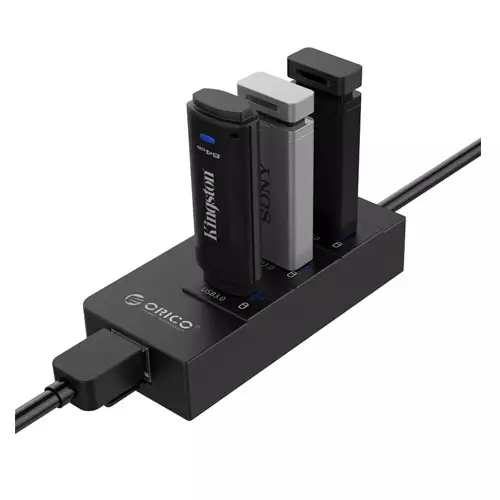 ORICO HR01-U3 USB3.0 Hub with Gigabit Ethernet Converter-gallery-1