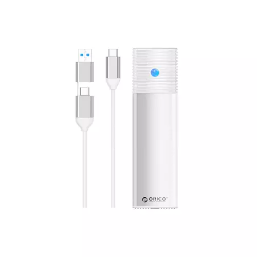 ORICO USB3.2 GEN2 TYPE-C M.2 NVME NGFF(SATA) DUAL PROTOCOL SSD ENCLOSURE (10GBPS)-gallery-1