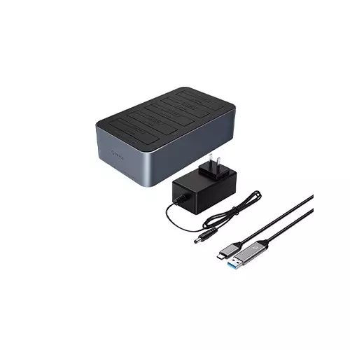 ORICO 6656C3-C 2.5/3.5 Inch HDD/SSD Five-bay Drive Dock with Offline Clone Function-gallery-1