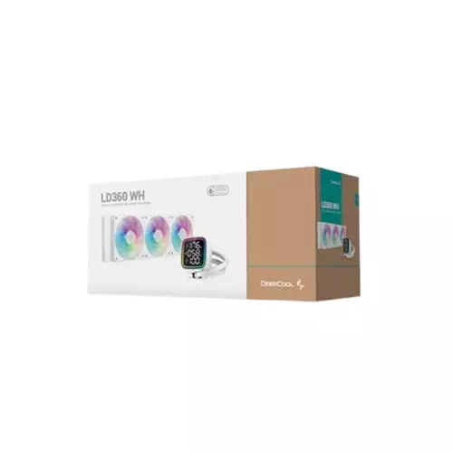 DeepCool LD360 WH 360mm RGB Liquid CPU Cooler With Status Display-gallery-5