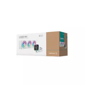 DeepCool LD360 WH 360mm RGB Liquid CPU Cooler With Status Display-gallery-5