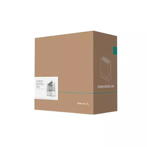 DeepCool CH690 DIGITAL WH Mid Tower ATX Desktop White Case-gallery-5