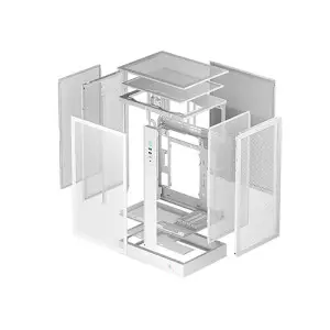 DeepCool CH270 DIGITAL WH M-ATX Mini-Tower Gaming Case with Digital Display-gallery-3