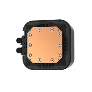 Deepcool LQ360 ULTRA 360mm Liquid CPU Cooler with Display (Black)-gallery-1