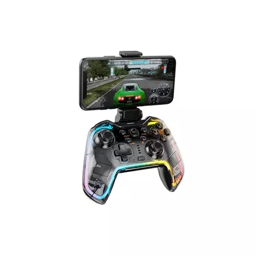 Havit G158BT Pro Transparent RGB Bluetooth Vibration Gamepad-gallery-2