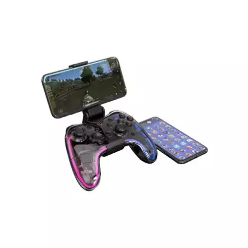 Havit G180BT Transparent RGB Bluetooth Vibration Gamepad-gallery-1