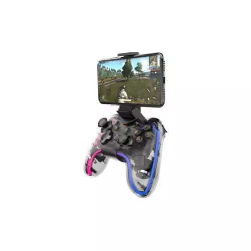 Havit G180BT Transparent RGB Bluetooth Vibration Gamepad-gallery-2