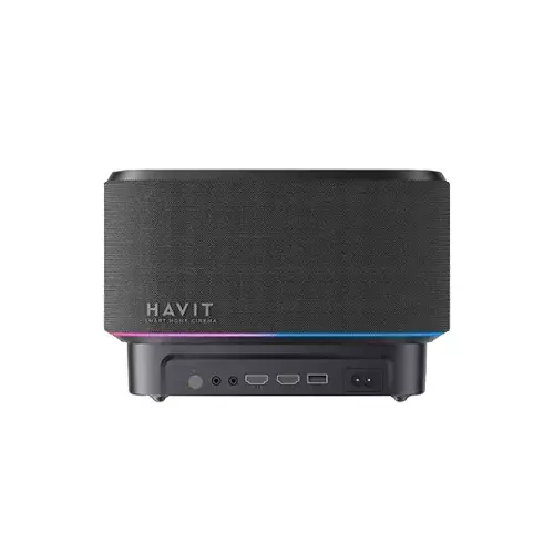 Havit PJ300 Plus 550ANSI lumens Google licensed TV system Smart projector with Android 11.0-gallery-4