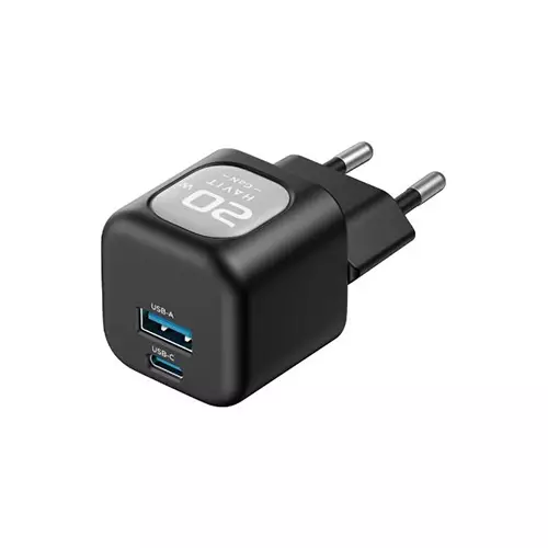 HAVIT UC220 20W USB-A USB-C TRAVEL Charger-gallery-1