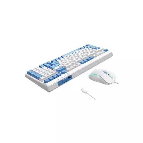 HAVIT KB891CM USB Rainbow Backlit Keyboard & Mouse Combo-gallery-4