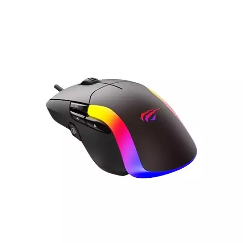 HAVIT MS959S RGB Wired Backlit Programming Gaming USB Black Mouse-gallery-1