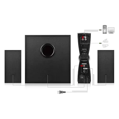 EDIFIER C2XB 2.1 BLUETOOTH MULTIMEDIA SPEAKER-gallery-1