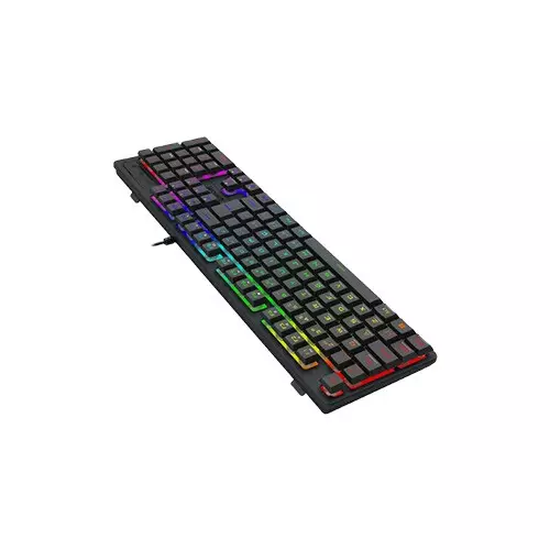 Redragon Netherbane K521 RGB 104 keys Wired Gaming Keyboard - Black-gallery-1