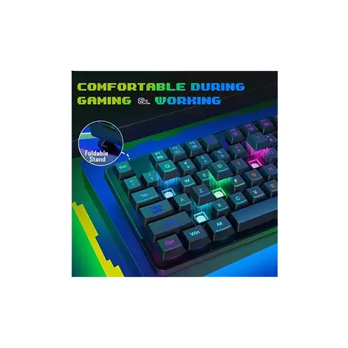 Redragon S107-BA RGB Wired Mechanical Keyboard & Mouse Gaming Combo-gallery-1