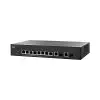 Cisco SG300-10PP 10-Port Gigabit PoE+ Managed Switch-gallery-1
