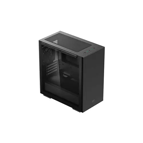 DEEPCOOL MACUBE 110 BK Tempered Glass Mid-Tower ATX Gaming Case-gallery-1
