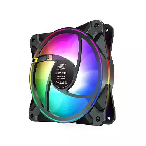 Deepcool CF120 PLUS ARGB Halo Ring Casing Fan (3 Pack)-gallery-1